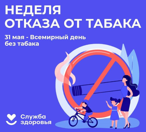 Неделя отказа от табака Неделя отказа от табака.